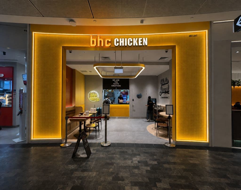 BHC, 싱가포르 창이공항 6호점 오픈