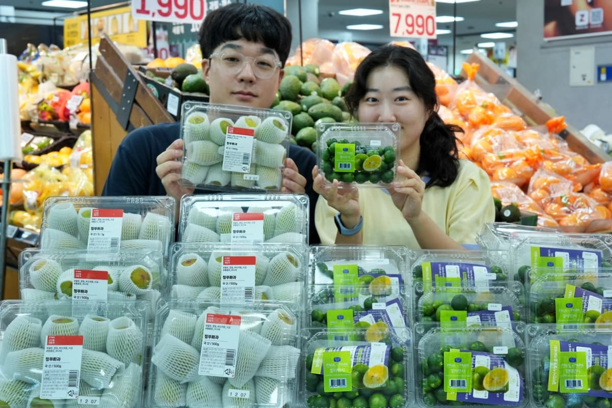 롯데마트, 국산 깔라만시 생과 첫 판매
