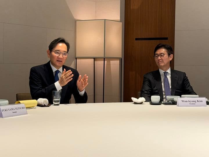 이재용, 일본 참의원단과 AI·반도체 협력 논의