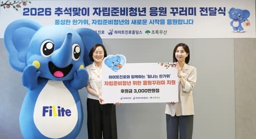 하이트진로, 800명 명절 꾸러미 지원