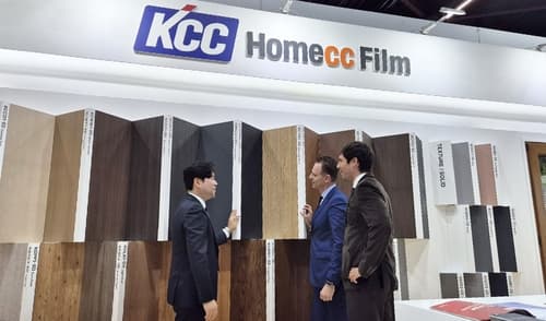 KCC글라스 홈씨씨, 독일 외장재 전시회 참가